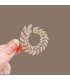 XSB288 - Elegant round Collar Pin Brooch